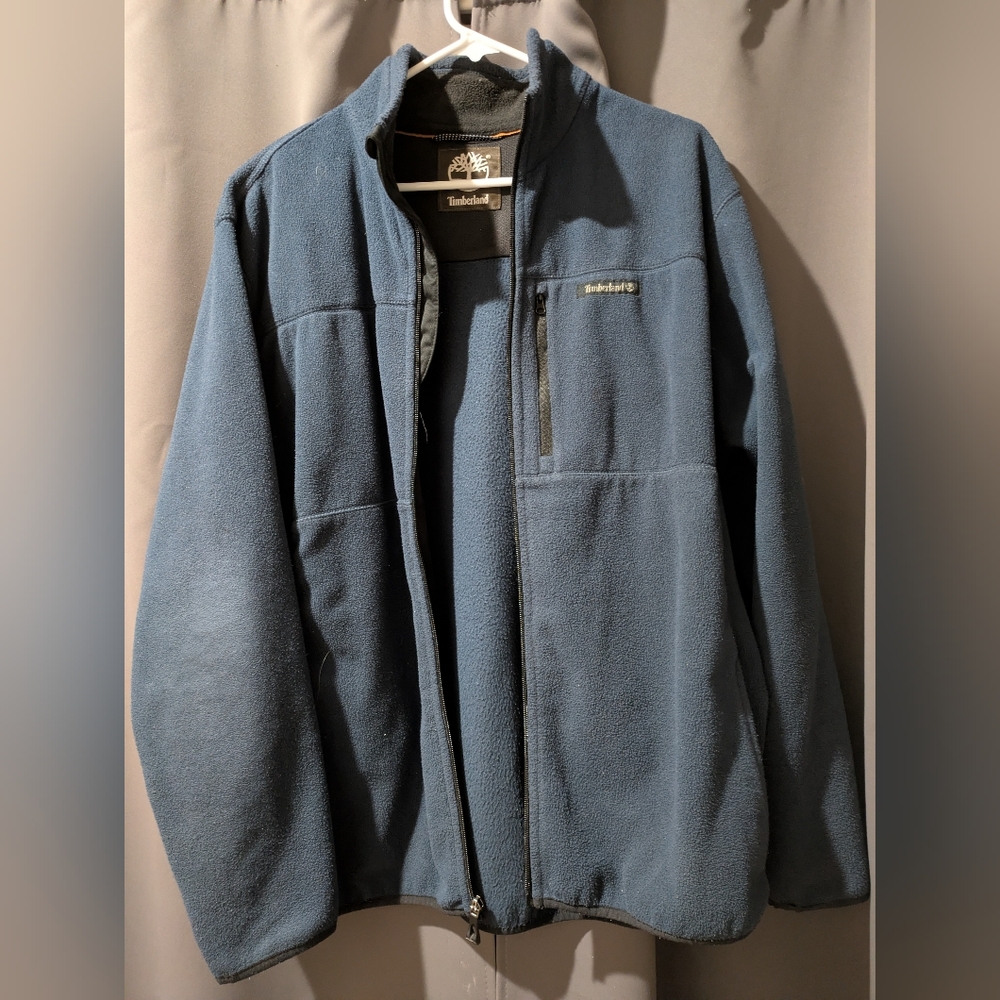 Timberland Men's Navy Fleece Jacket